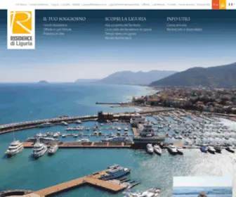 Residenceliguria.com(Residence di Liguria) Screenshot