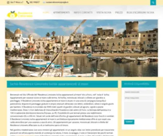 Residencelimoneto.it(Ischia Residence Limoneto Ischia appartamenti al mare Residence Limoneto) Screenshot