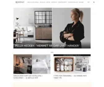 Residencemagazine.se(Det senaste inom inredning & arkitektur) Screenshot