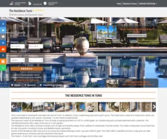 Residencetunis.com(Tunesië) Screenshot