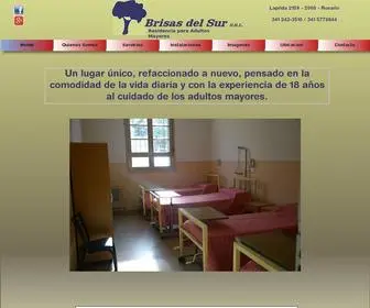 Residenciabrisasdelsur.com(RESIDENCIA BRISAS DEL SUR.Geriatrico Rosario) Screenshot