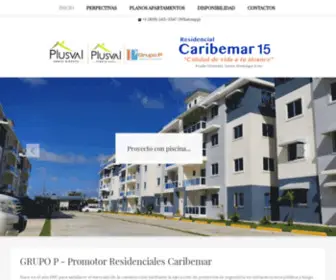 Residencialcaribemar.com(Caribeña) Screenshot