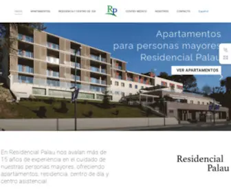 Residencialpalau.com(Index de Residencial Palau) Screenshot