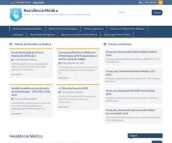 Residenciamedica.com.br(Médica) Screenshot