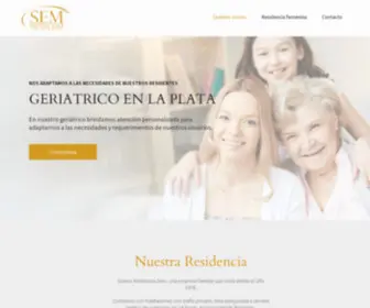 Residenciasem.com(Geriátrico) Screenshot