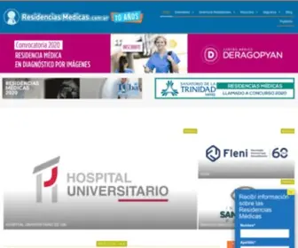 Residenciasmedicas.com.ar(Empleos en Salud) Screenshot