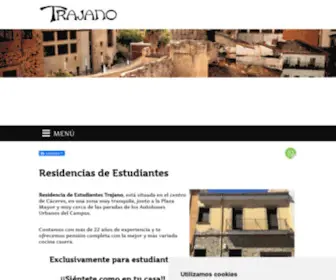 Residenciatrajano.com(Pagina de inicio) Screenshot