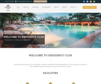 Residencyclub.co.in(Residency Club) Screenshot