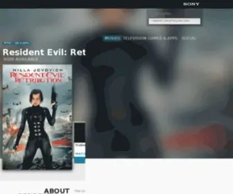 Residentevil-Movie.com(Resident Evil) Screenshot