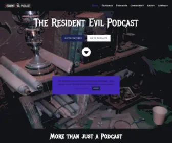 Residentevilpodcast.com(The Resident Evil Podcast) Screenshot