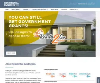 Residentialbuildingwa.com.au(Residential Building WA has an extensive range of single or two) Screenshot