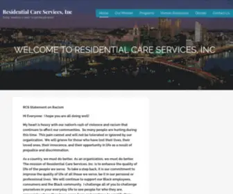 Residentialcare.org(Doing "whatever it takes" to get the job done) Screenshot