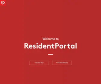 Residentportal.com(The Resident Portal App) Screenshot