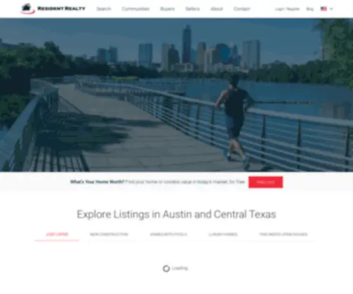 Residentrealtyaustin.com(Austin TX Real Estate) Screenshot