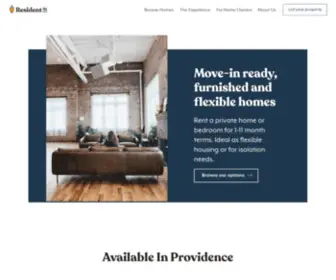 Residentstreet.me(Move-in ready homes without the hassle) Screenshot