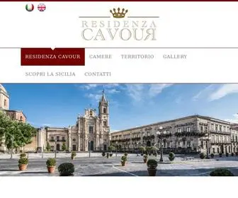 Residenzacavour.net(Affittacamere appartamenti in centro Acireale) Screenshot