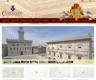 Residenzecontucci.it(Residenze d'epoca di Palazzo Contucci) Screenshot