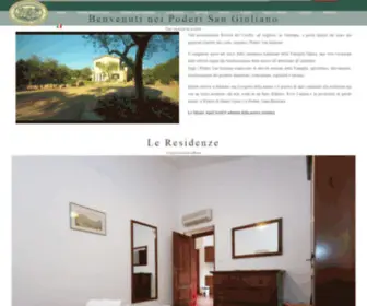 Residenzedicampagna.com(Podere Monte Sixeri Alghero) Screenshot