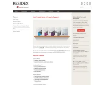 Residex.com.au(Australian Property Market Experts) Screenshot
