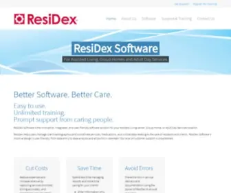 Residexsoftware.com(ResiDex Software) Screenshot