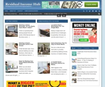 Residualincomehub.club(Residual Income Hub For Home Based Business) Screenshot