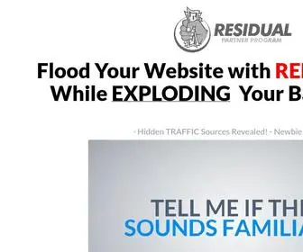 Residualpartnerprogram.rocks(Sales Page) Screenshot