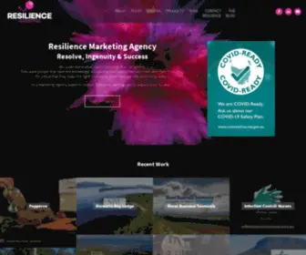 Resilience.com.au(Full Marketing Agency based in Hobart) Screenshot