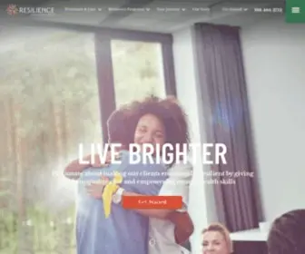 Resiliencetreatment.com(Resilience) Screenshot
