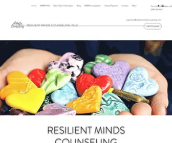 Resilientmindscounseling.com(Resilient Minds Counseling) Screenshot