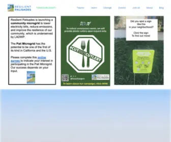 Resilientpalisades.org(Resilient Palisades) Screenshot