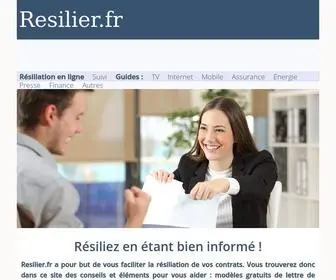 Resilier.fr(Résiliation) Screenshot