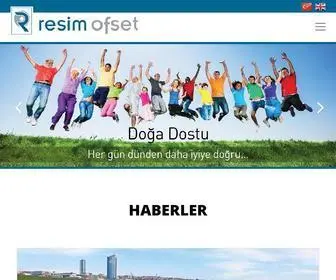 Resimofset.com(Matbaacılık) Screenshot