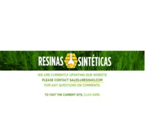 Resinas.com(Resinas) Screenshot