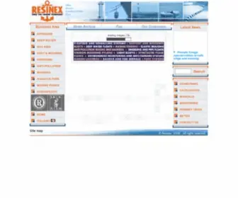 Resinextrad.com(Resinextrad) Screenshot