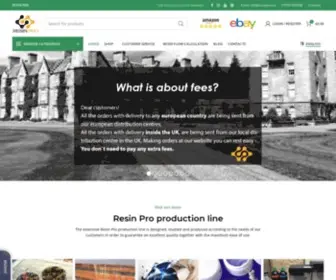 Resinpro.eu(Creativity at your service) Screenshot
