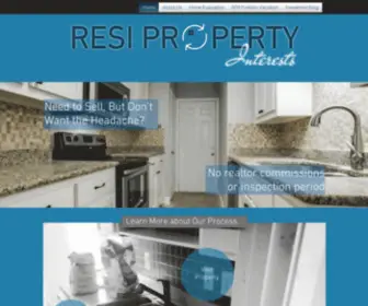 Resipropertyinterests.com(Resi Property Interests) Screenshot