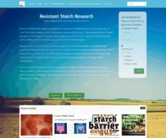 Resistantstarchresearch.com(Resistantstarchresearch) Screenshot