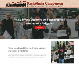 Resistenciacamponesa.com(Resistência Camponesa) Screenshot