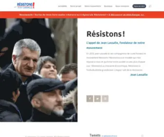 Resistons-France.fr(Accueil) Screenshot