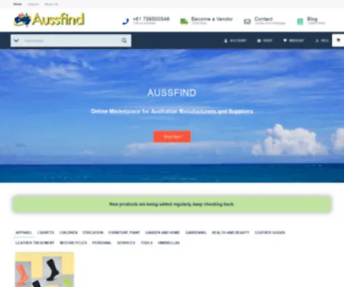 Resistt.com.au(Aussfind Online Marketplace) Screenshot