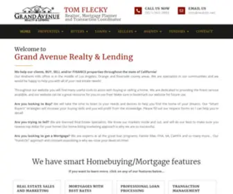Reskills.net(Grand Avenue Realty & Lending and Tom Flecky) Screenshot