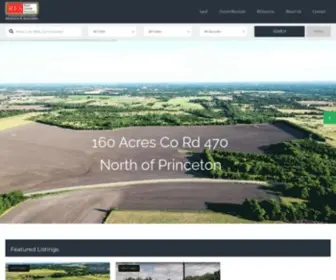 Resmckinney.com(A Real Estate Company specializing in Land) Screenshot