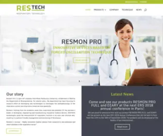 Resmon.com(Restech) Screenshot