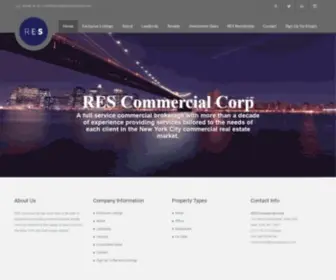 Resnewyork.com(The Best New York City Commercial Real Estate Firm) Screenshot