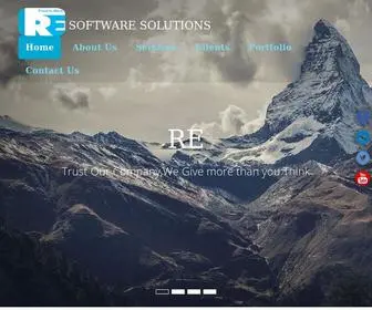 Resoftwaresolutions.com(RE software solutions) Screenshot