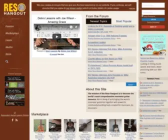 Resohangout.com(Reso Hangout) Screenshot