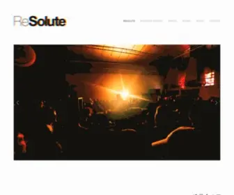 Resolutenyc.com(ReSolute) Screenshot
