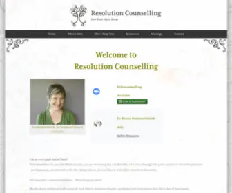 Resolutioncounselling.ca(Resolutioncounselling) Screenshot