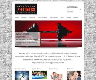 Resolutionfitnessbg.com(About Us) Screenshot