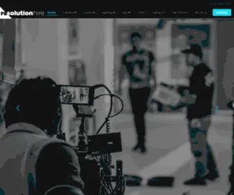 Resolutionhire.tv(Production Equipment for Hire in Qatar) Screenshot